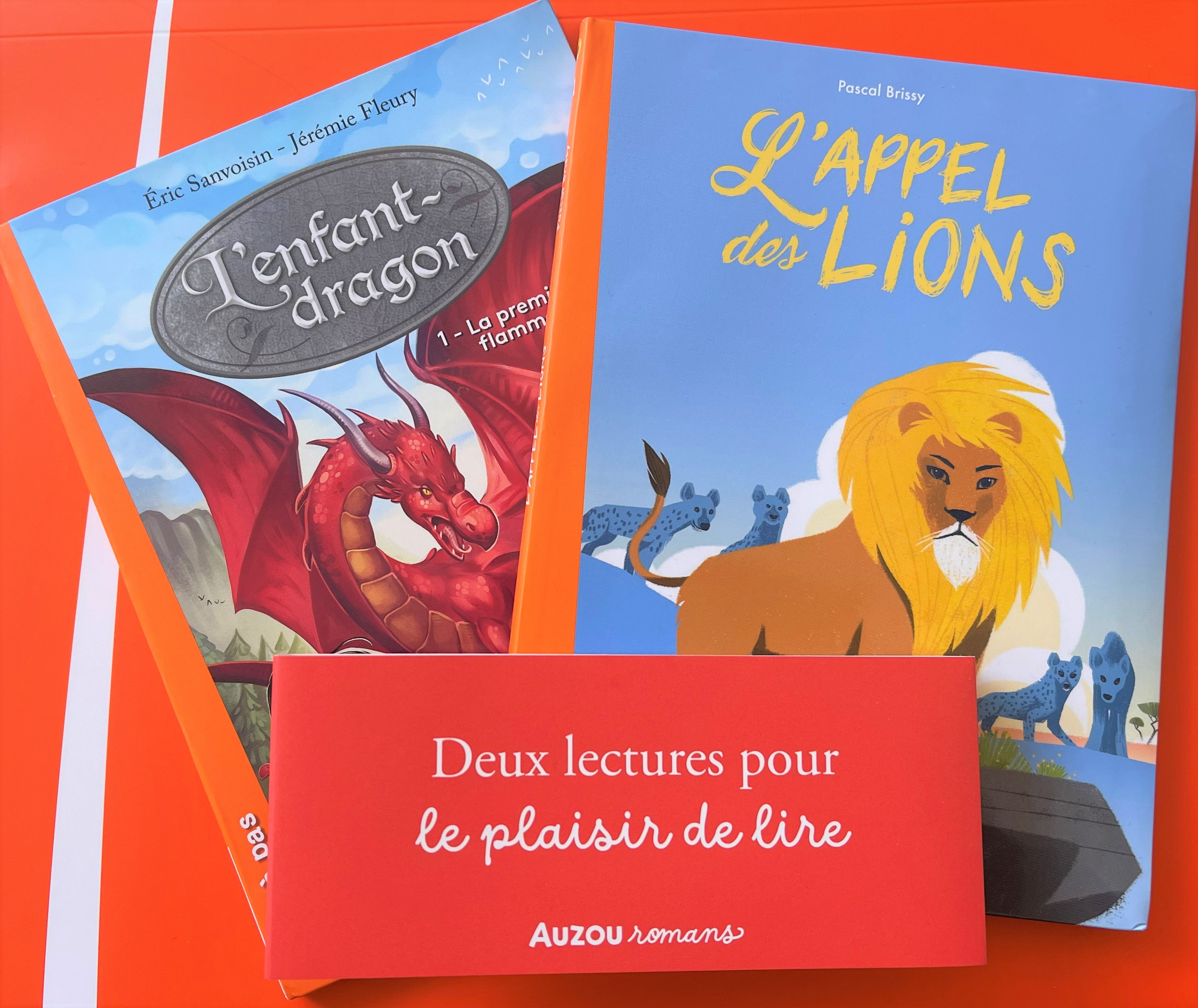 Pack Ld - Pas A Pas - L'appel Des Lions Et L'enfant Dragon