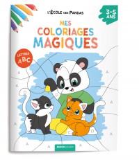 L'école Des Pandas - Mes Coloriages Magiques - Les Lettres